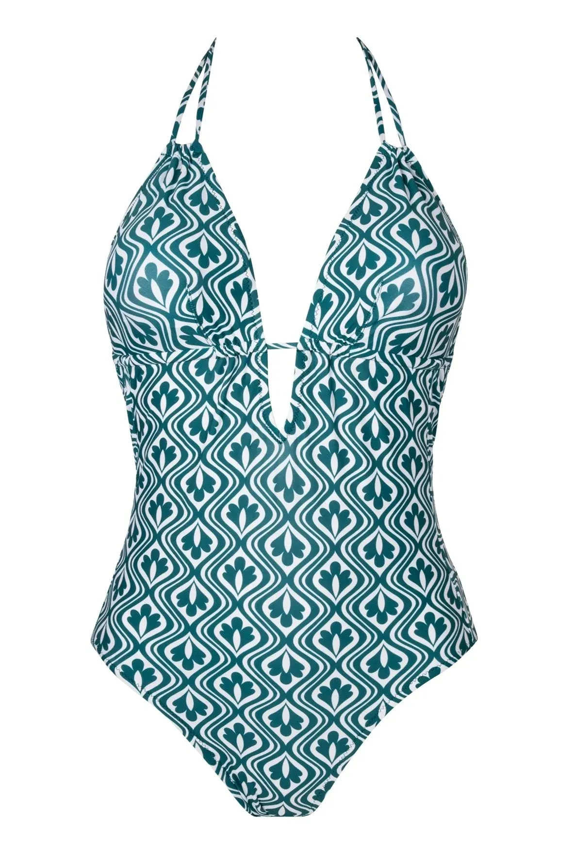 Antigel 37B La Relax Non Wire Halter Swimsuit sold by Antigel