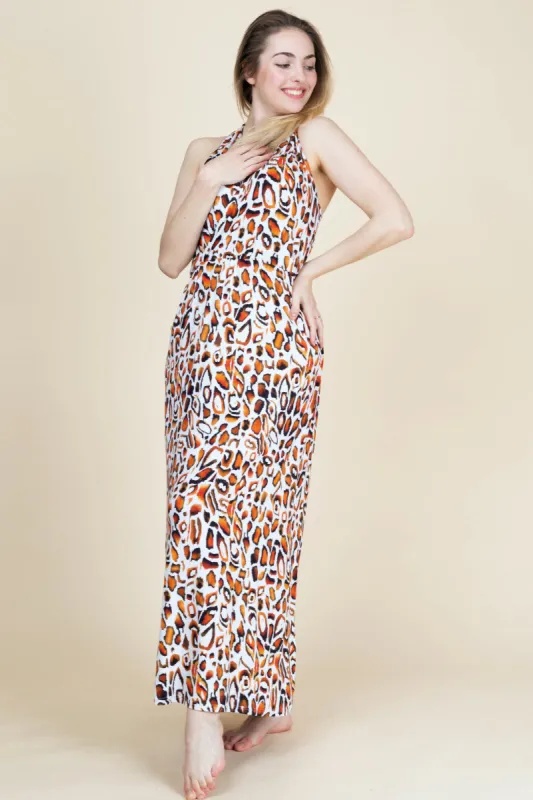 Antigel 46B La Muse Feline Long Beach Dress sold by Antigel