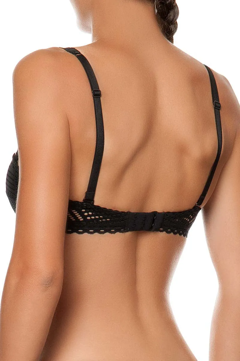 Antigel C37 Tressage Graphic Bandeau coque bra with removable straps sold by Antigel product image thumbnail 2