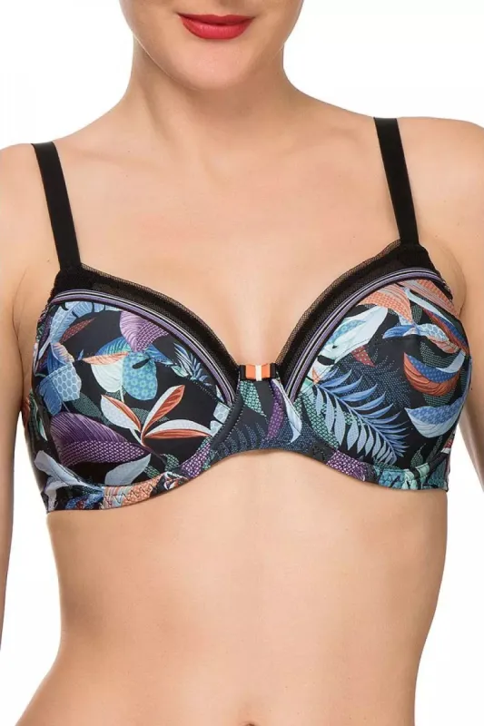 Antigel G31 Secret Tropique Underwired full cup bra sold by Antigel