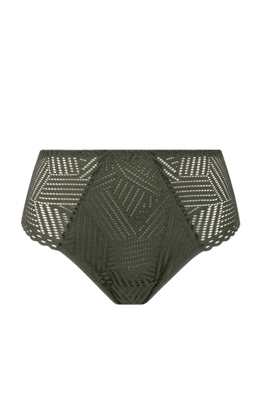 Antigel C37 Tressage Graphic High Waist Brief sold by Antigel