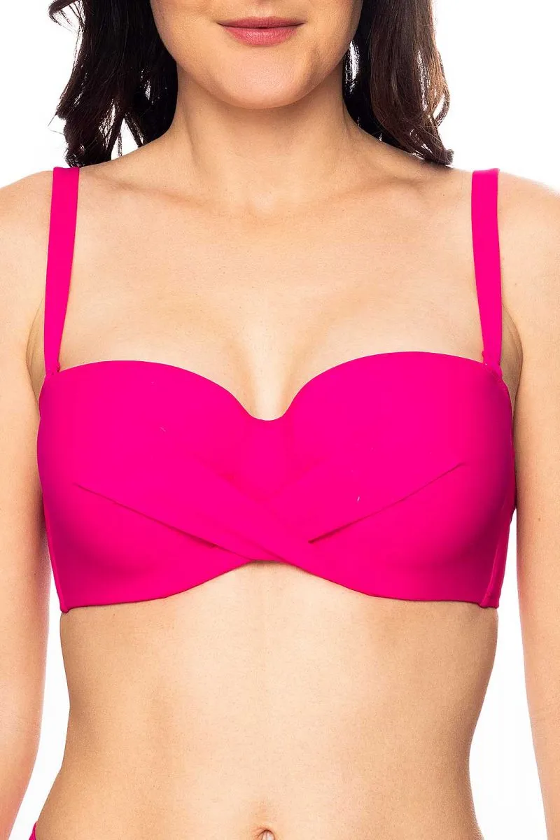 Antigel 14b La Chiquissima Strapless Bandeau Bikini top sold by Antigel