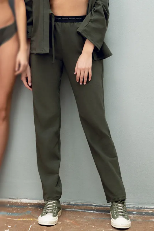 Antigel C37 Tressage Graphic Pants sold by Antigel