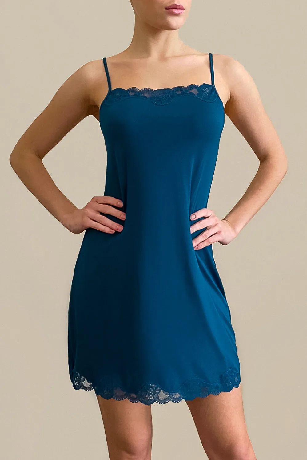 Antigel A06 Simply Perfect Spaghetti straps nightie sold by Antigel