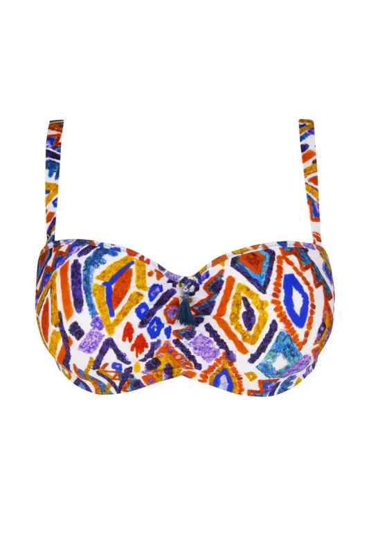 Antigel 55b La Maya Antigel Strapless Bandeau Bikini sold by Antigel