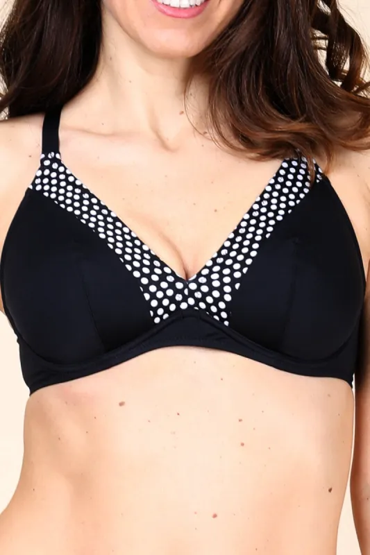 Antigel 86B La Muse Dolce Vita Halter Bra Bikini sold by Antigel