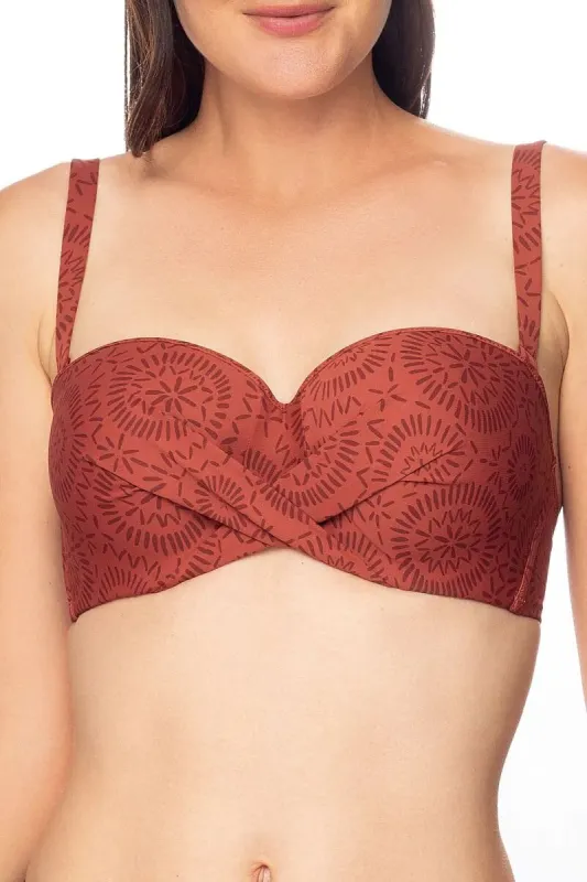 Antigel 74b Lethnica Strapless Bandeau Bikini sold by Antigel