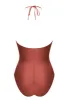 Antigel 17B La Jet-Setteuse Non Wire Halter Swimsuit sold by Antigel