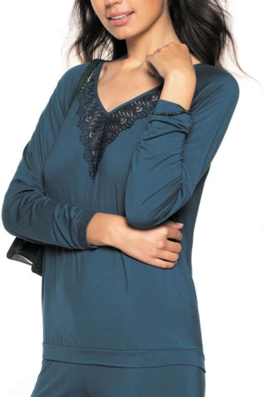 Antigel G67 Onde Graphic Long sleeves top sold by Antigel