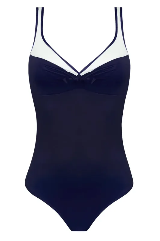 Antigel 27B La Skippeuse Non Wire Halter Swimsuit sold by Antigel