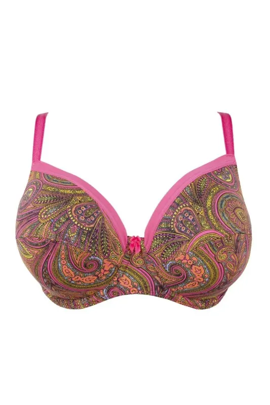 Antigel H23 Carnet De Voyage Underwired full cup bra sold by Antigel