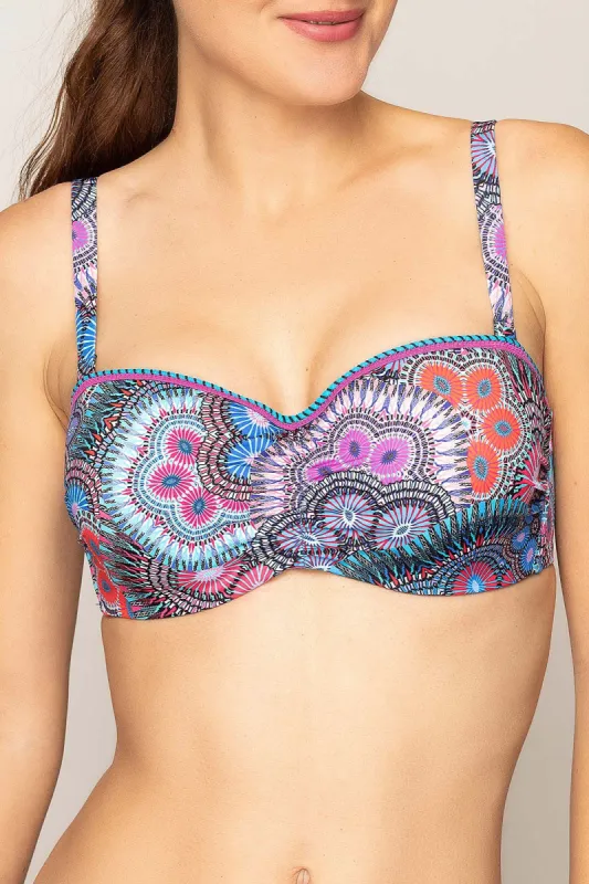 Antigel 32b Lavatar Antigel BANDEAU COQUE Swim bikini top sold by Antigel