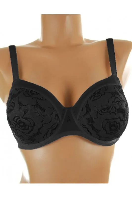 Antigel A07 Sweet Lace Underwired full cup bra sold by Antigel