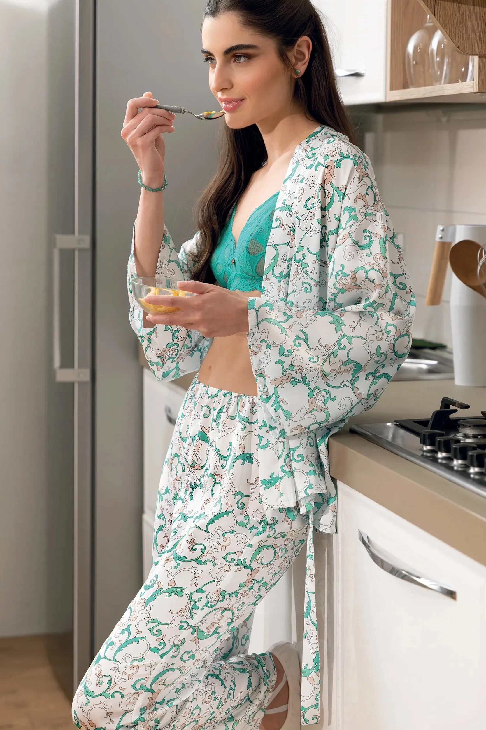 Antigel H94 Stricto Green Short Robe sold by Antigel product image thumbnail 2