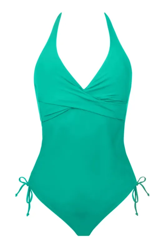 Antigel 14B La Chiquissima Plunging Back Swimsuit sold by Antigel