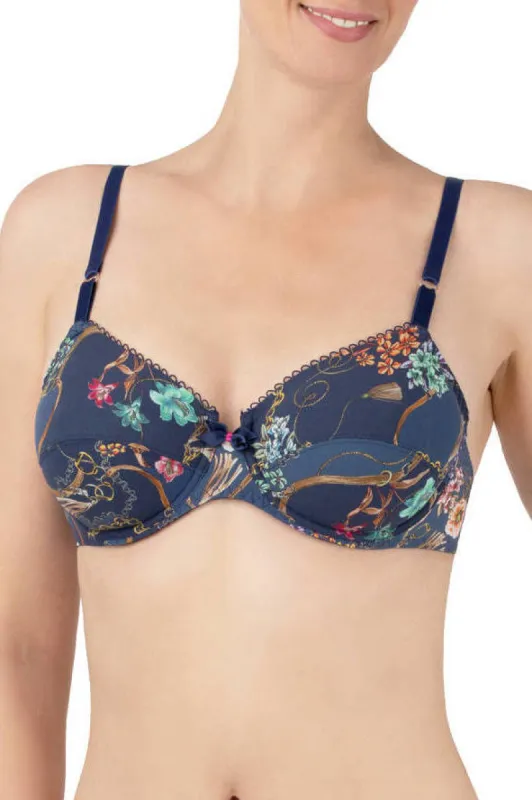 Antigel G81 Folie Foulard Underwired full cup bra sold by Antigel