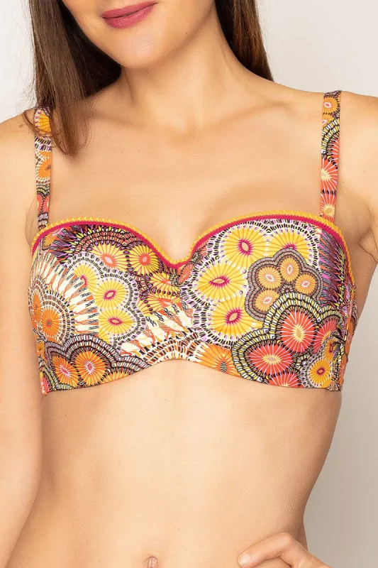 Antigel 32b Lavatar Antigel BANDEAU COQUE Swim bikini top sold by Antigel