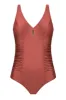 Antigel 17B La Jet-Setteuse Non Wire Halter Swimsuit sold by Antigel