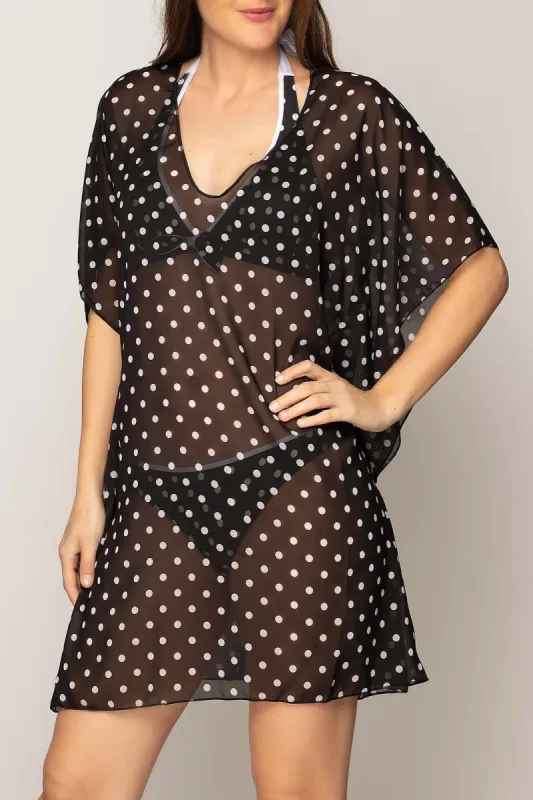 Antigel 22b La Pois Toujours beach poncho sold by Antigel