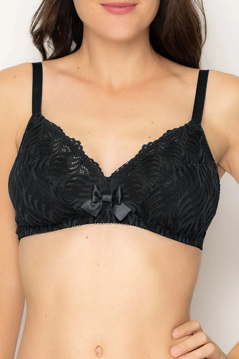 Antigel G67 Onde Graphic Plus size soft cup bra sold by Antigel