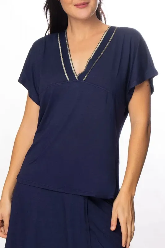 Antigel 75b La Belle A Bord Beach T-Shirt sold by Antigel