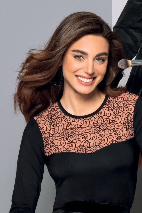 Antigel H40 Boudoir De Filles L/S Top sold by Antigel