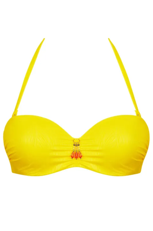 Antigel 26B La Muse Des Vagues Strapless Bandeau Bikini sold by Antigel