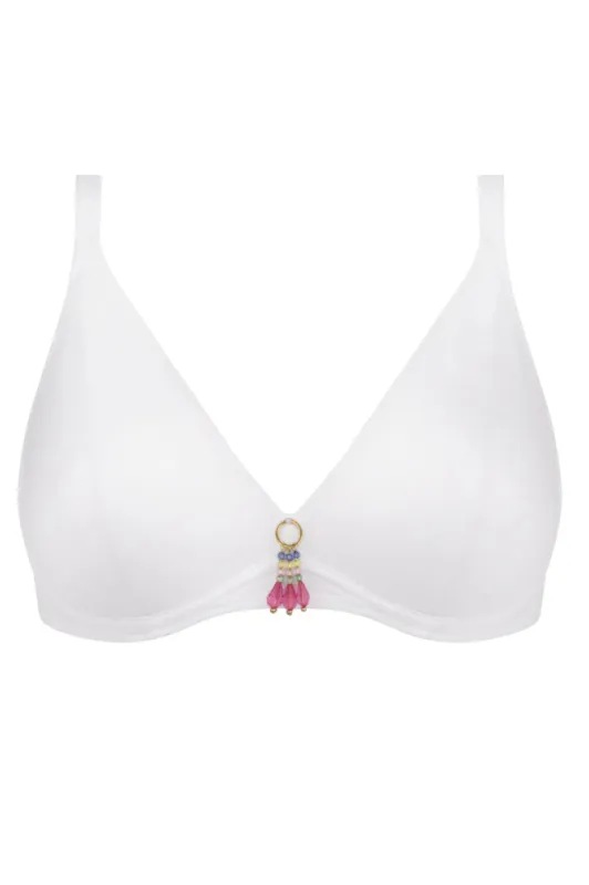 Antigel 26B La Muse Des Vagues Halter Bikini Top sold by Antigel