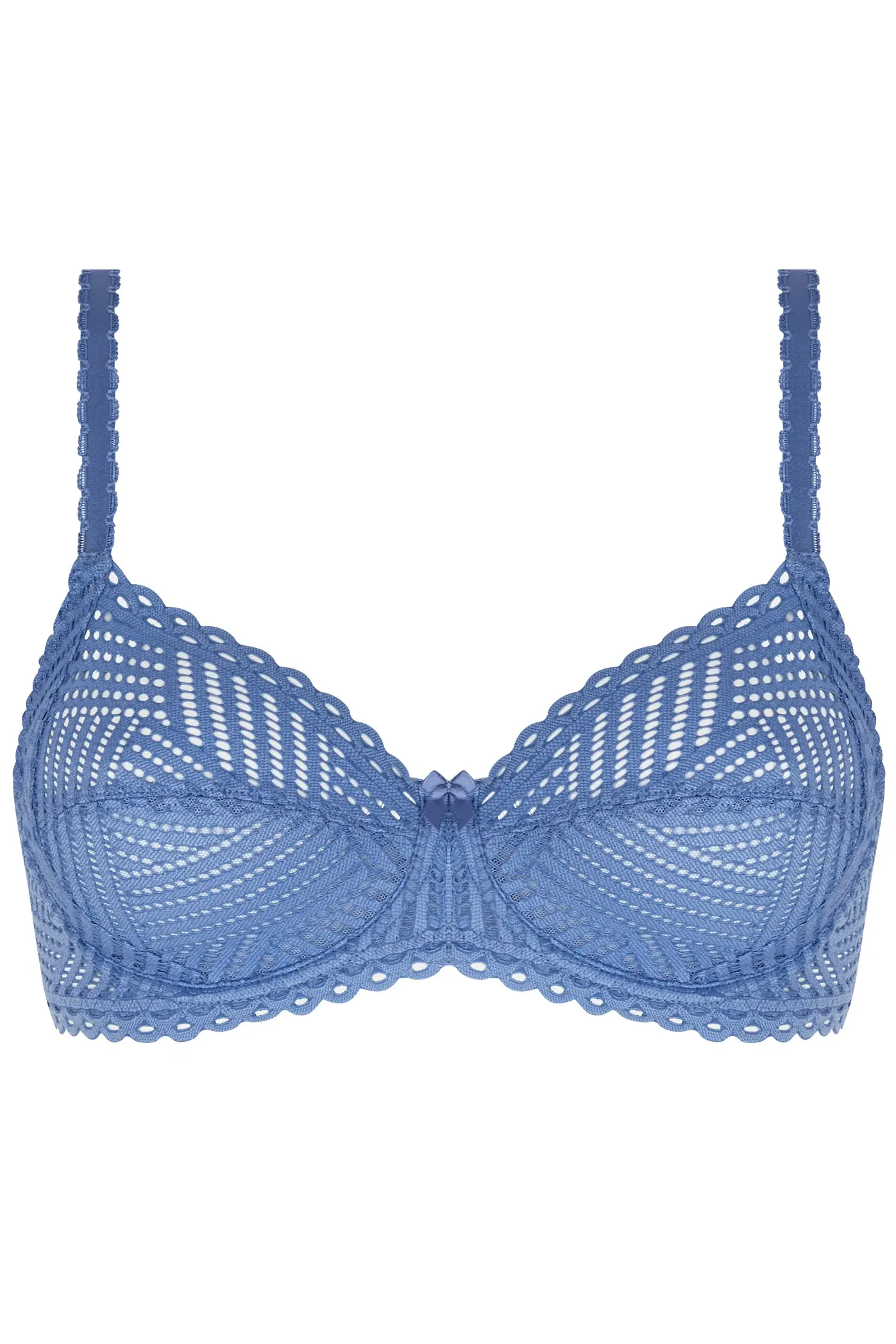 Antigel C37 Tressage Graphic Underwired full cup bra sold by Antigel