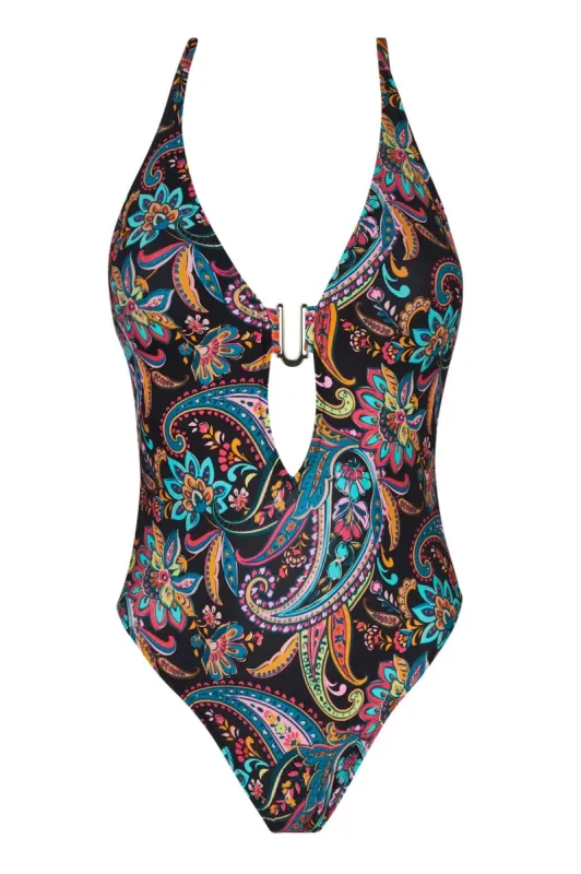 Antigel La Bayadere Non Wire Halter Swimsuit sold by Antigel