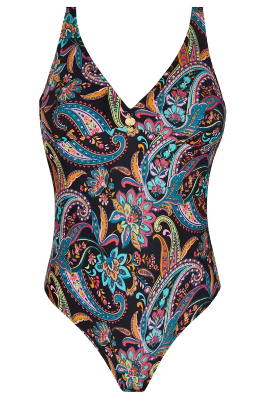 Antigel La Bayadere Non Wire Halter Swimsuit sold by Antigel