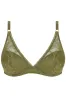 Antigel J07 Dentelle Rebelle Triangle Bra With Half Pad sold by Antigel