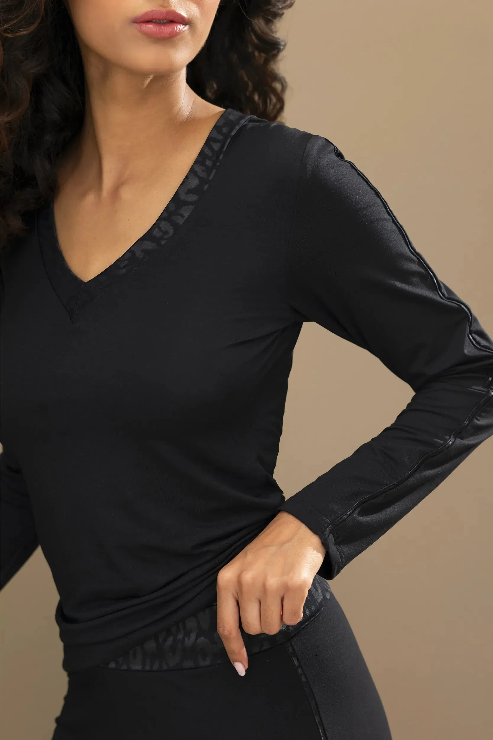 Antigel J38 Sensualite Fauve L/s Top sold by Antigel product image thumbnail 3