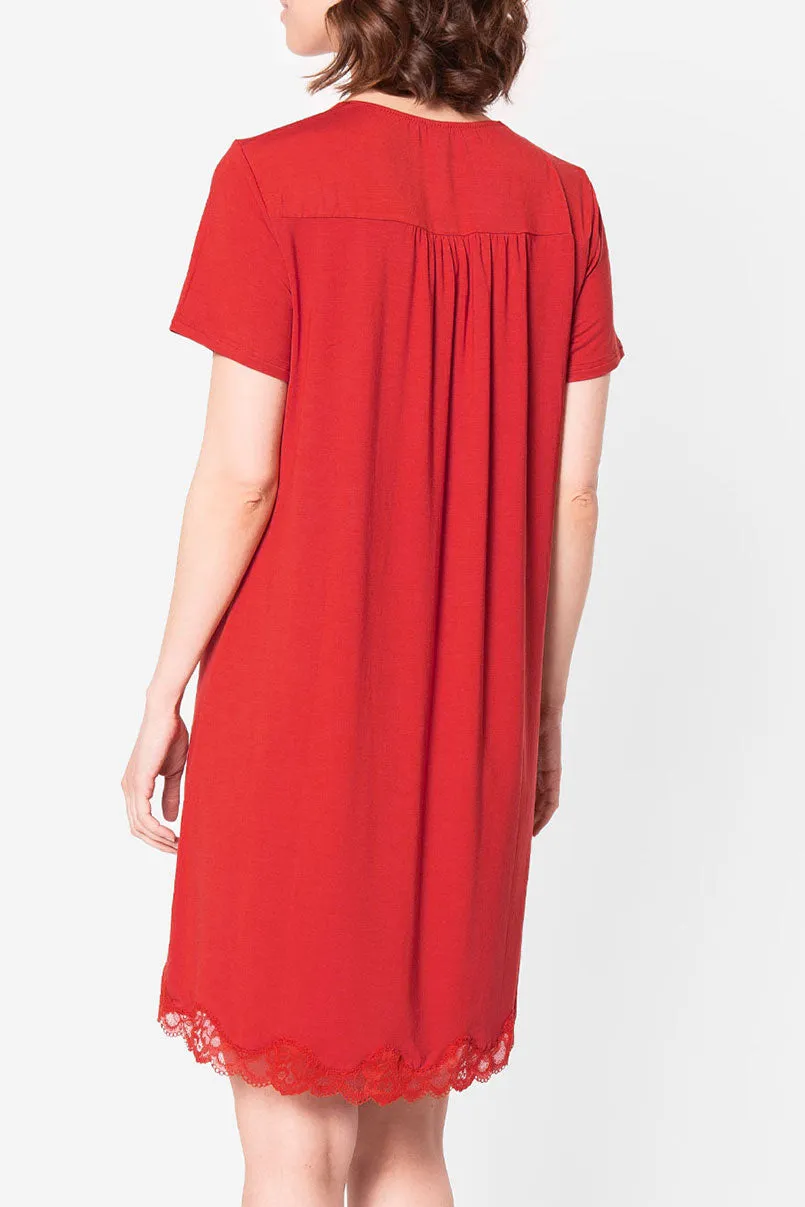 Antigel A06 Simply Perfect Capped Sleeve Nightie sold by Antigel product image thumbnail 2