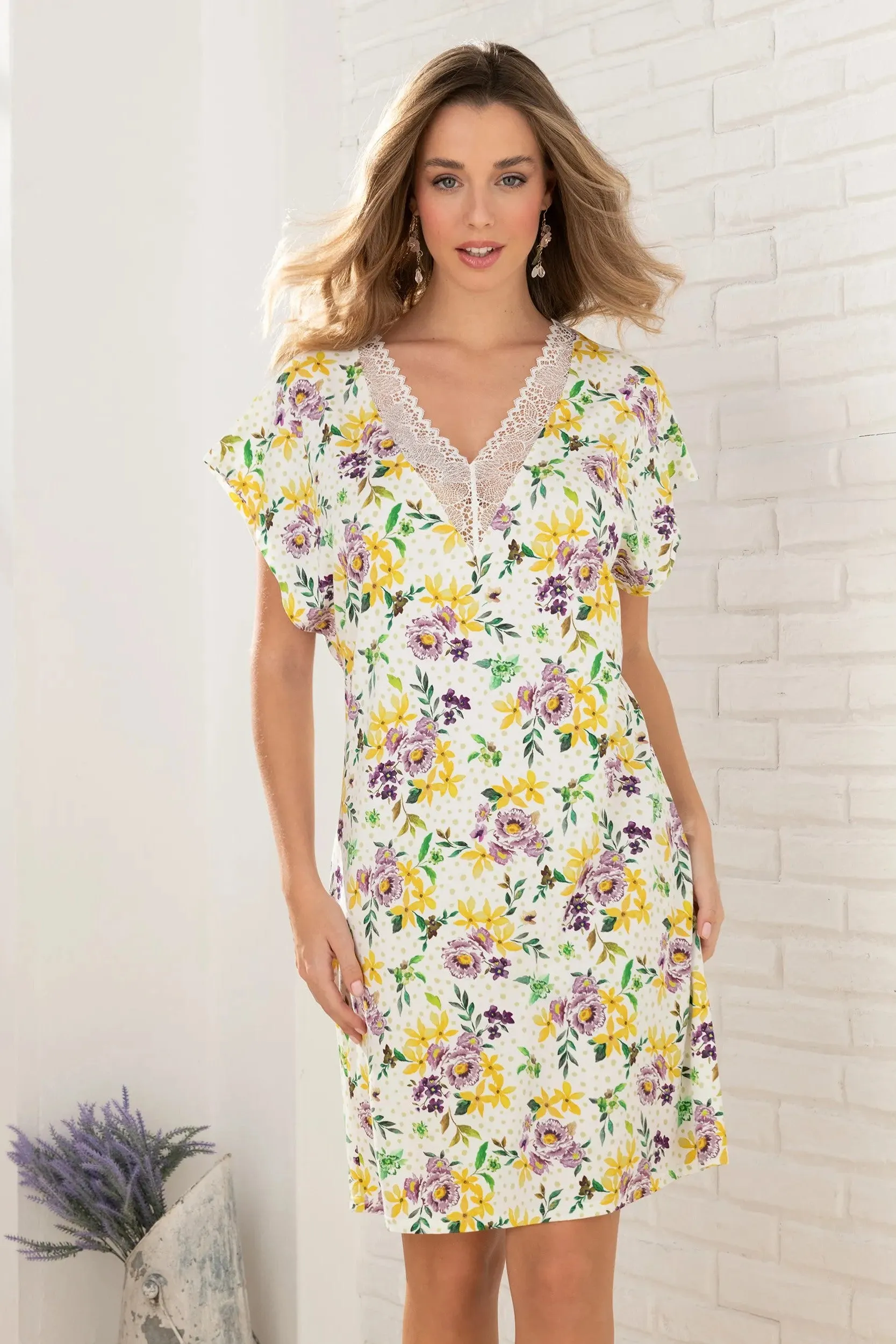 Antigel J48 Jardin Des Poetes Nightie sold by Antigel