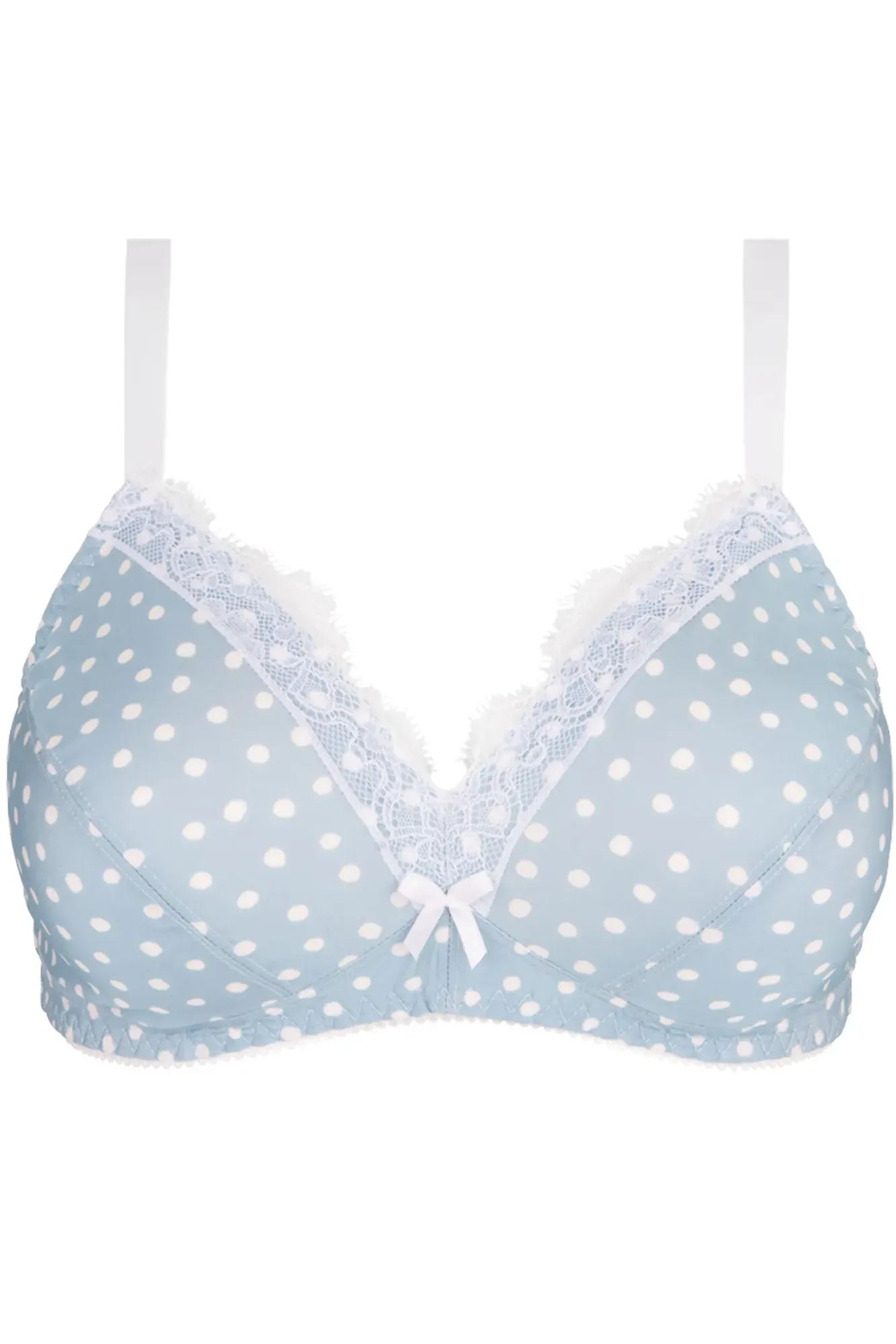 Antigel H92 Pois Sixties Non-Wired Bra sold by Antigel