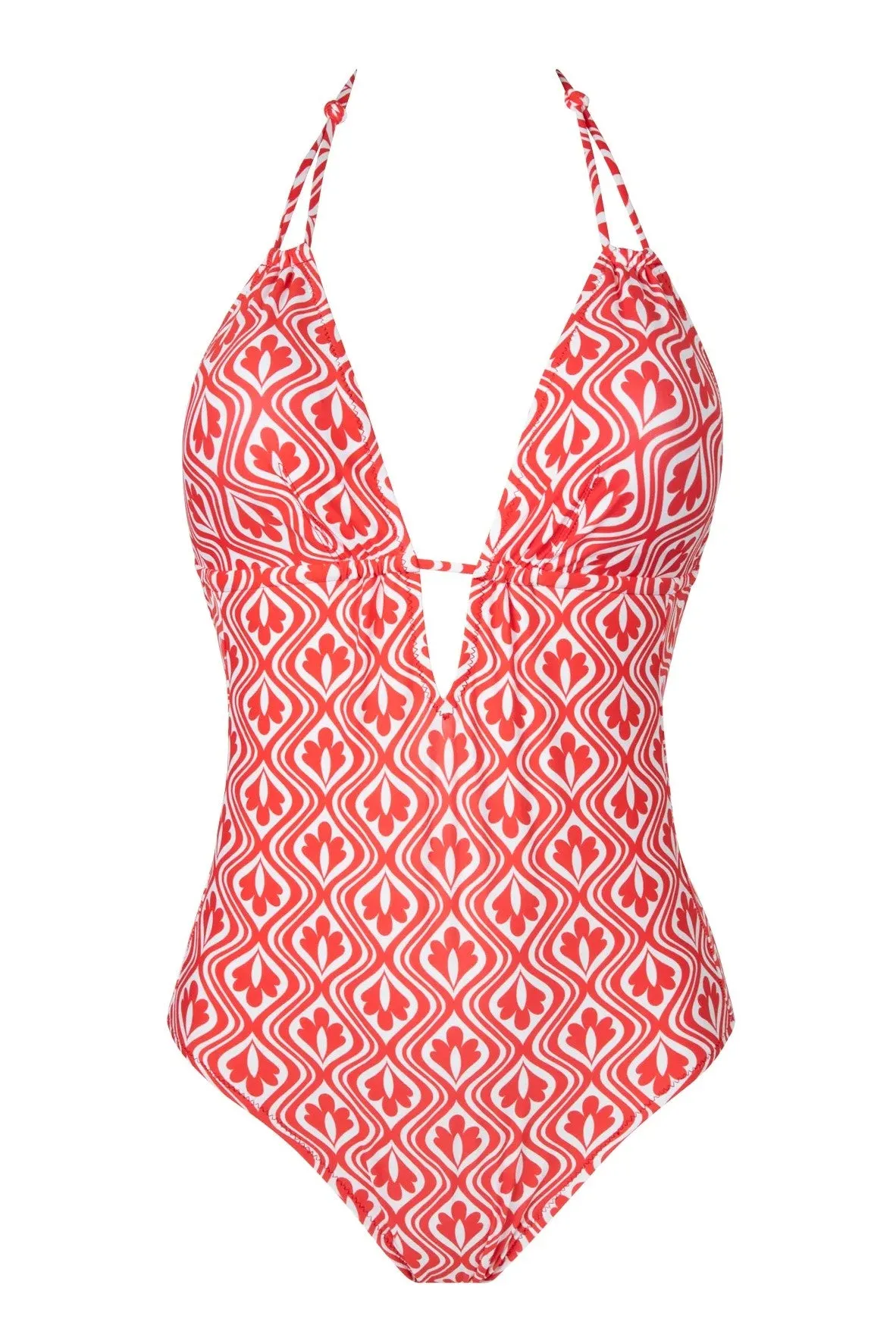 Antigel 37B La Relax Non Wire Halter Swimsuit sold by Antigel