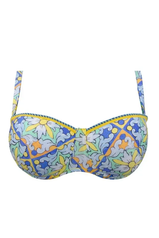 Antigel 95b La Sunny Antigel Strapless Bandeau Bikini sold by Antigel