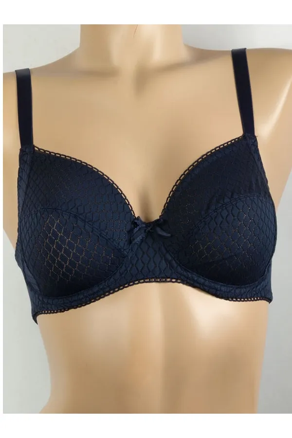 Antigel G61 Beaute Graphique Underwired full cup bra sold by Antigel
