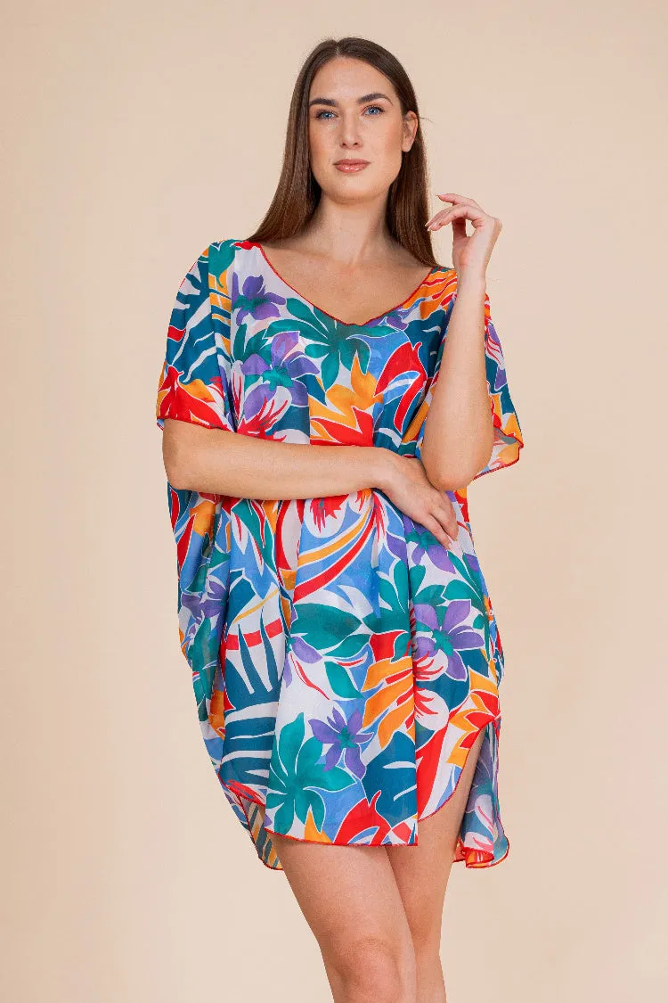 Antigel 67B La Flaneuse Poncho Beach Cover-up sold by Antigel