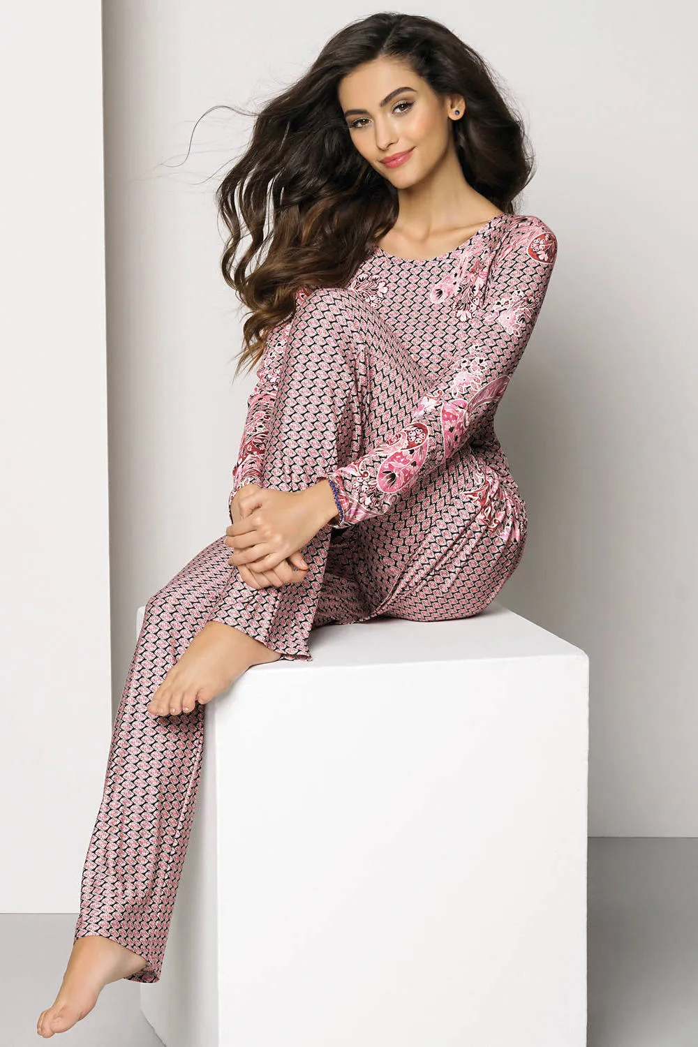 Antigel G13 Mosaic Cachemire Long sleeve top sold by Antigel product image thumbnail 4