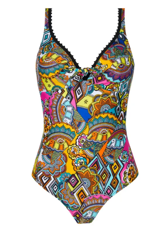 Antigel 57B La Nomade Non Wire Halter Swimsuit sold by Antigel