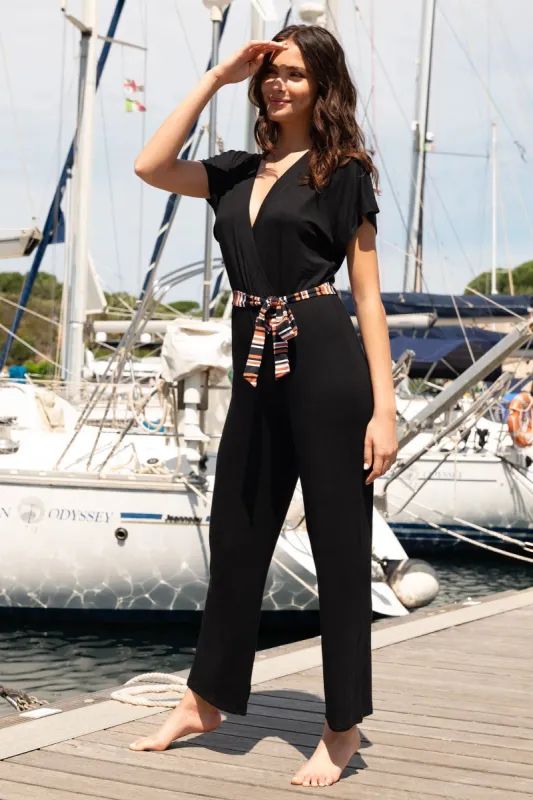 Antigel 77B L Antigel Globe Jumpsuit Beach Wear sold by Antigel