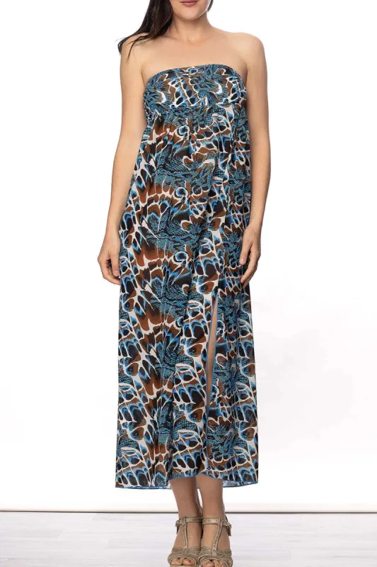 Antigel 44b Lanima Bleue Long Beach Dress sold by Antigel