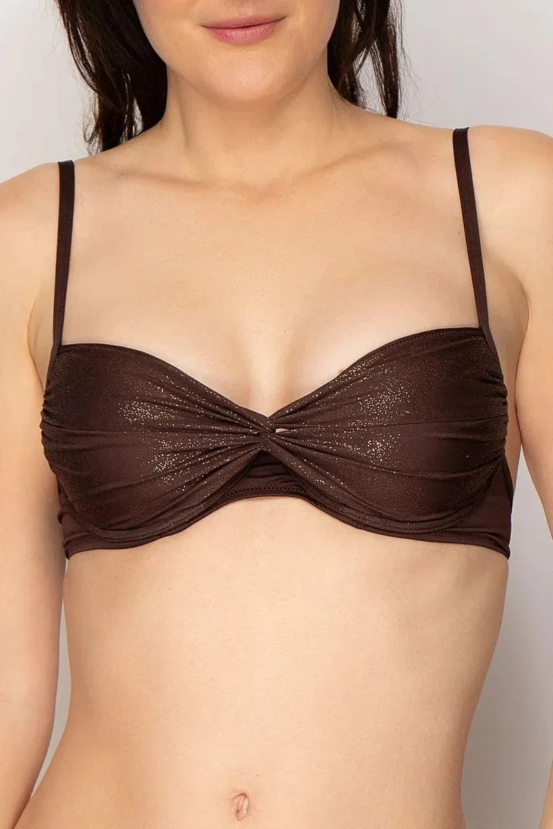 Antigel 05b Poussiere Detoile Padded Top Bikini sold by Antigel