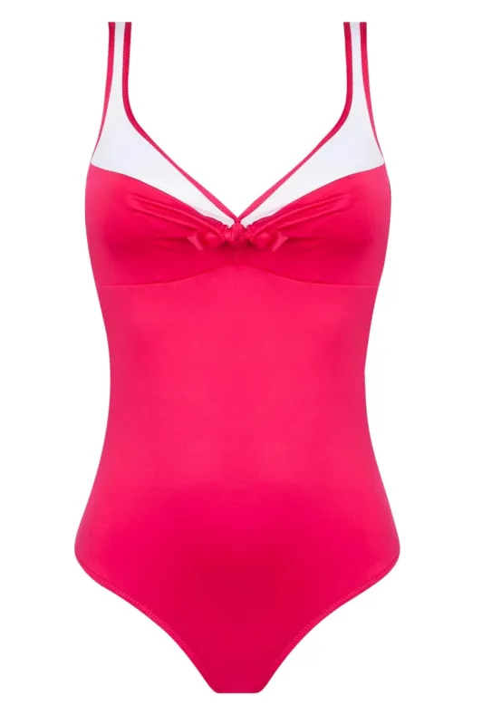 Antigel 27B La Skippeuse Non Wire Halter Swimsuit sold by Antigel