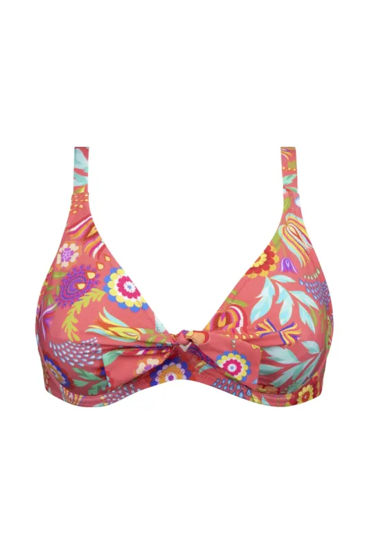 Antigel 30B La Muse En Fleurs Halter Bra Bikini sold by Antigel