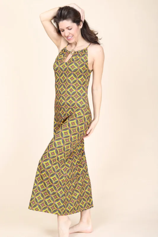 Antigel 56B La Muse Africa Long Beach Dress sold by Antigel