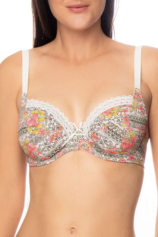Antigel H16 Folk Melodie half cup bra sold by Antigel