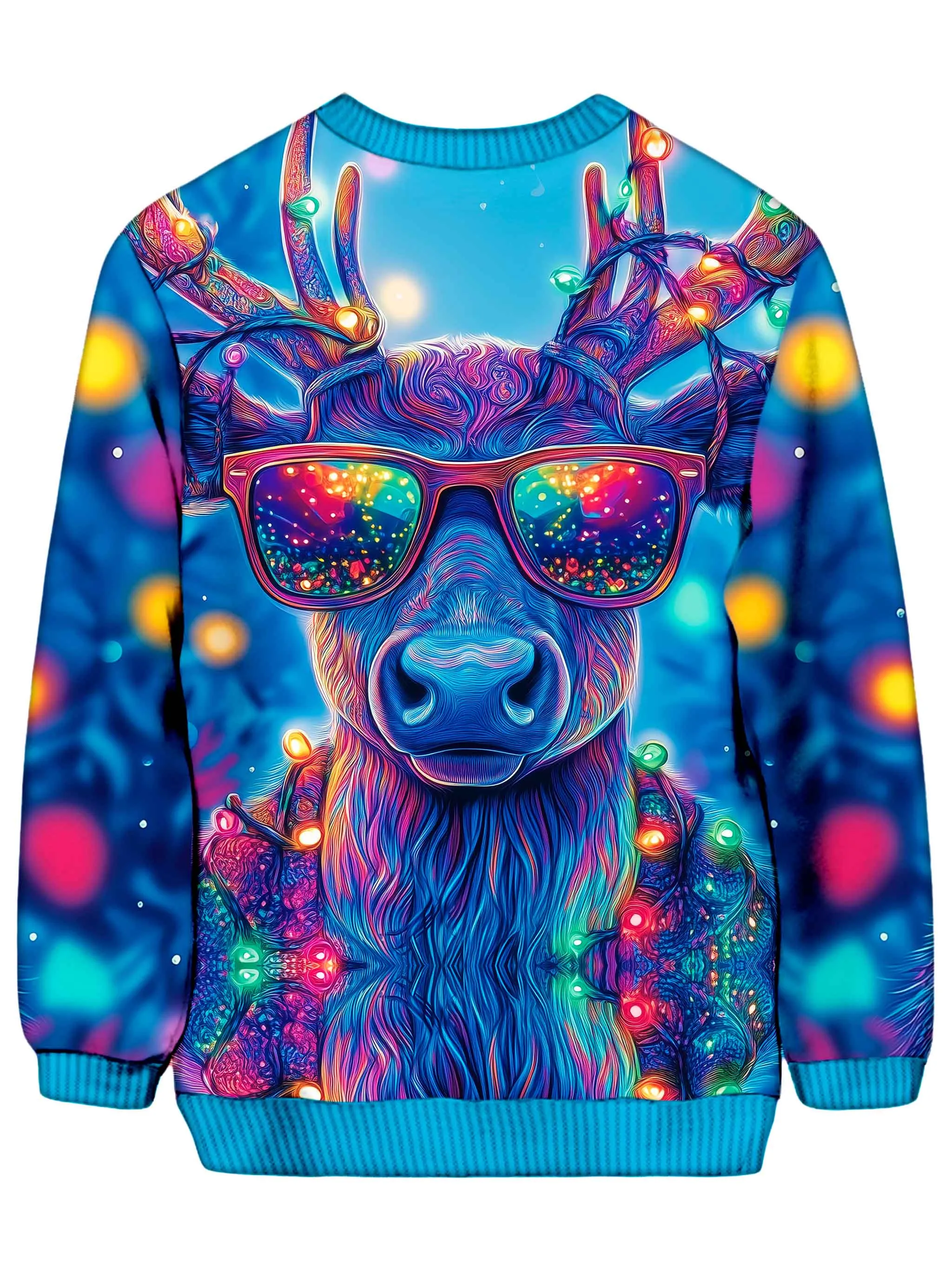 Reindeer Trip Christmas Ugly Sweater sold by iEDM product image thumbnail 2